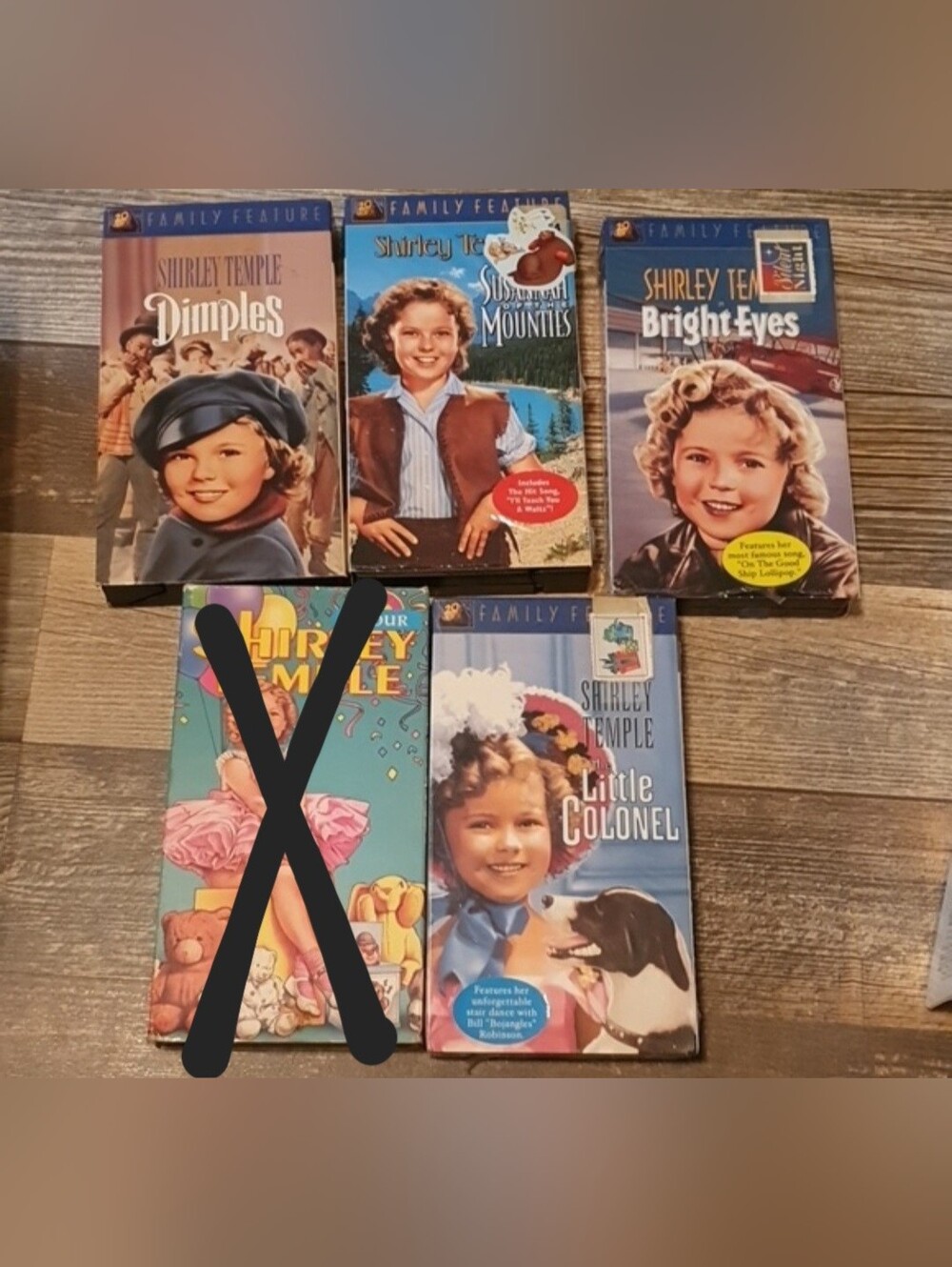 💜 Shirley Temple movie bundle VTG